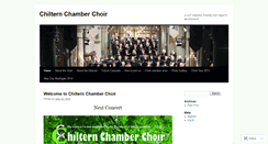 Desktop Screenshot of chilternchamberchoir.com